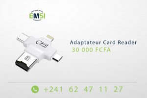 Card Reader + Sortie Iphone , Ipad, Android