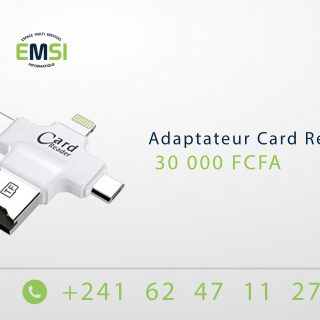 Card Reader + Sortie Iphone , Ipad, Android