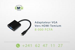 Adaptateur VGA vers HDMI Temium