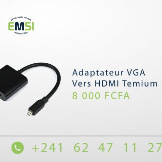 Adaptateur VGA vers HDMI Temium