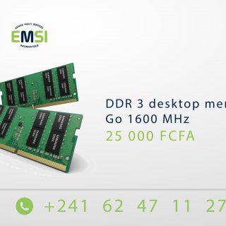 Barette mémoire DDR 3 Go 1600 MHz