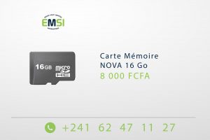 Carte mémoire NOVA 16 Go 