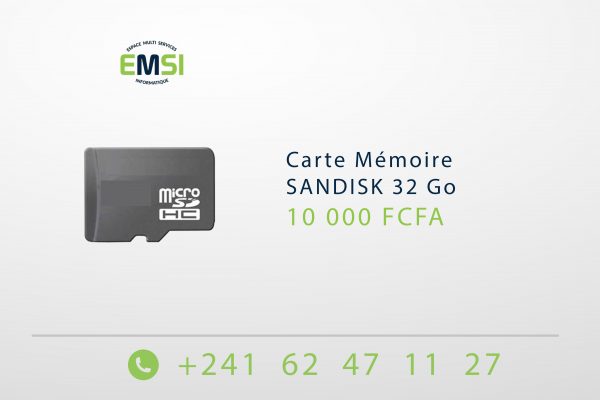 Carte mémoire SANDISK ULTRA MICRO SDHC 32 Go