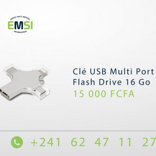 Clé USB Multi Port Flash Drive 16 Go