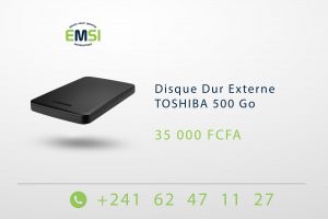 Disque Dur Externe TOSHIBA 500 Go 