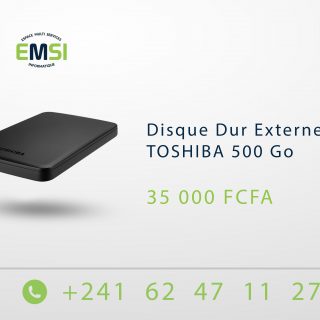 Disque Dur Externe TOSHIBA 500 Go