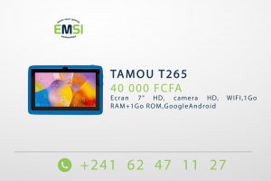 TAMOU T 265 - Ecran 7” HD, camera HD, WIFI,1Go RAM+1Go ROM,Google Android