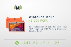 Tablette Wintouch M717 3G+ Stylet, Ecran 7’’ LCD, 1Go RAM+16Go ROM,Téléphone, WIFI, Android Bluetooth, Caméra+Stylet