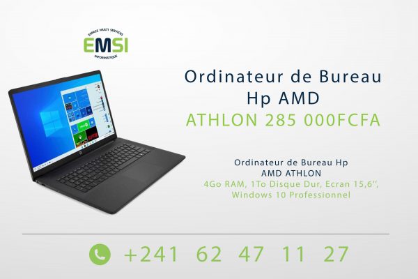 Ordinateur de Bureau Hp AMD ATHLON