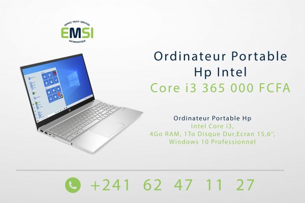 Ordinateur Portable Hp Intel Core i3