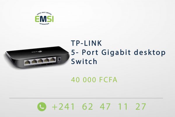 TP-LINK 5- Port 10/100 Mbps desktop Switch